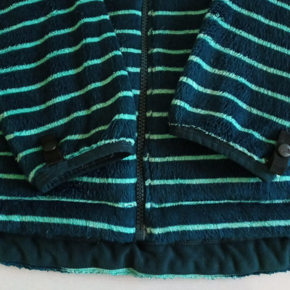 The North Face Women’s Osito Silken Fleece Striped Full Zip Jacket Size medium - Picture 8 of 10